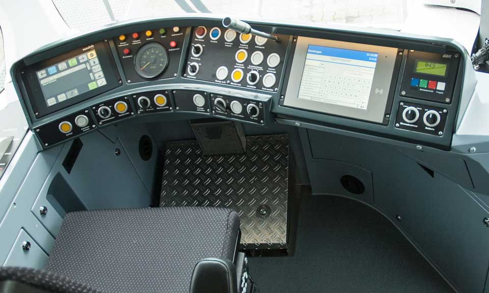 Fahrerpultdesign TW3000 / Driver´s cab design TW3000