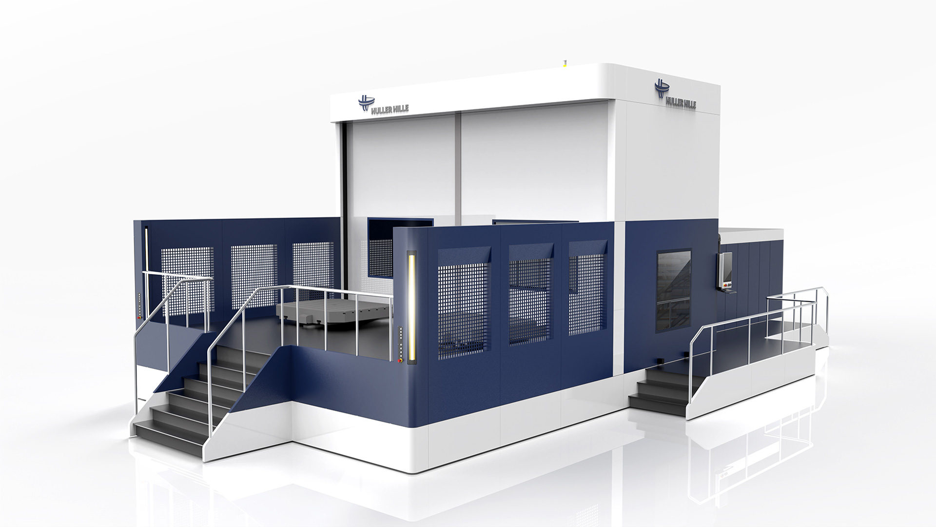 Hueller Hille NBH 1600 Rüstplatz mit Rampe  / palette area with ramp
