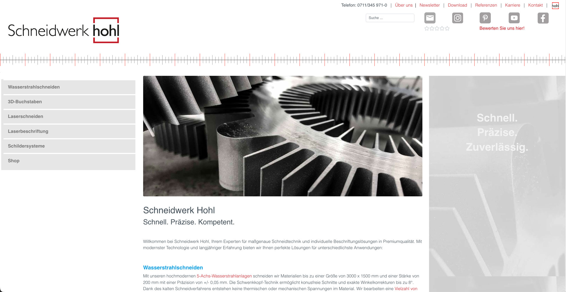 Startseite Homepage