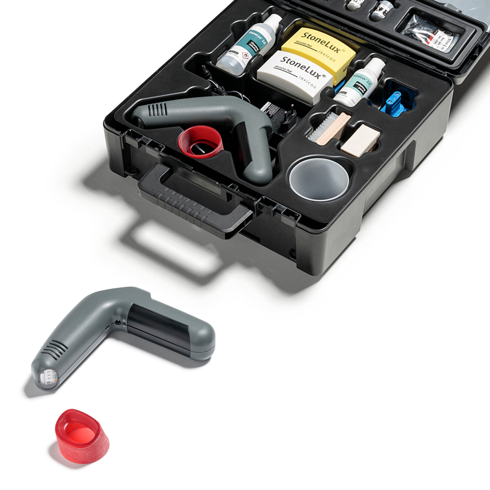 INVICON Belichtungsgerät mit Materialkoffer / exposure device with equipment kit